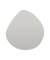 Oglinda decorativa, Siam, Besso, 60x60x2.2 cm, MDF , Negru