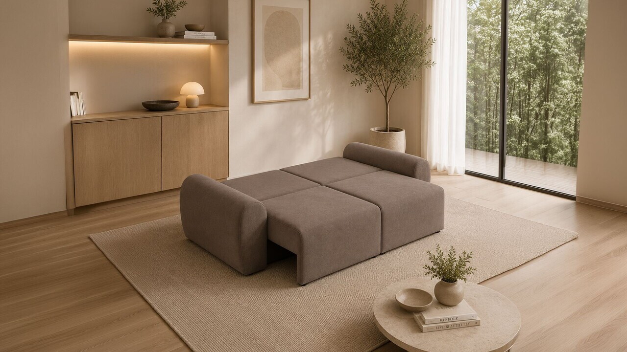 Canapea 3 locuri, Atelier del Sofa, 560ARE5275, Maro — imaginea 3