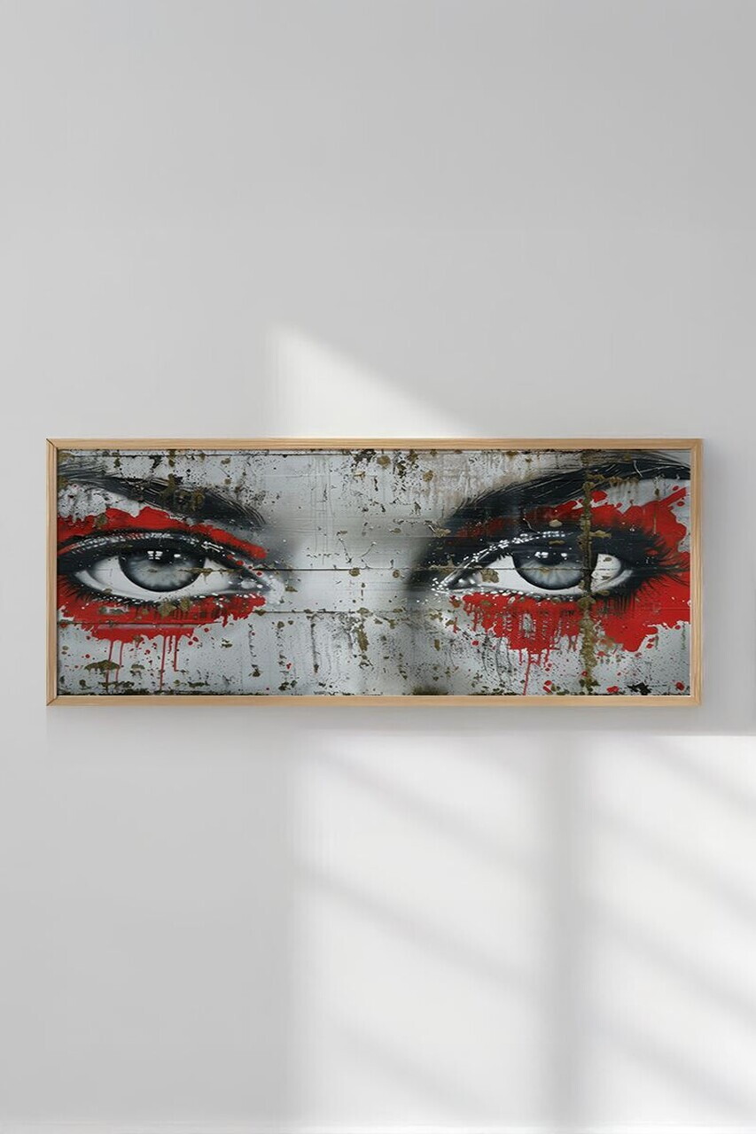 Tablou decorativ, Artbnkyty18-3370, MDF, Multicolor — imaginea 3