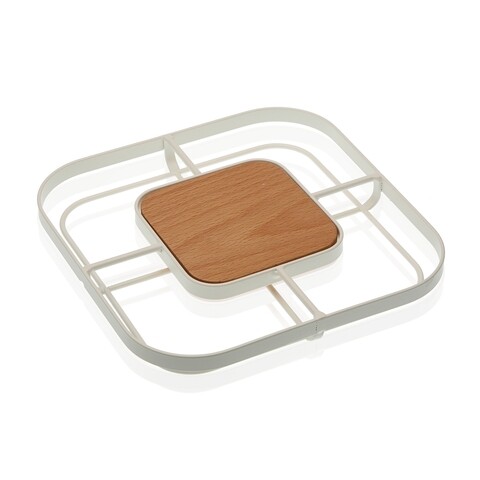 Suport pentru vase fierbinti Versa Edvin, 18 x 18 x 2.2 cm, otel