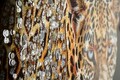 Tablou decorativ Jaguar  -A, Mauro Ferretti, 82x82 cm, lemn de pin/canvas pictat si lacuit, multicolor