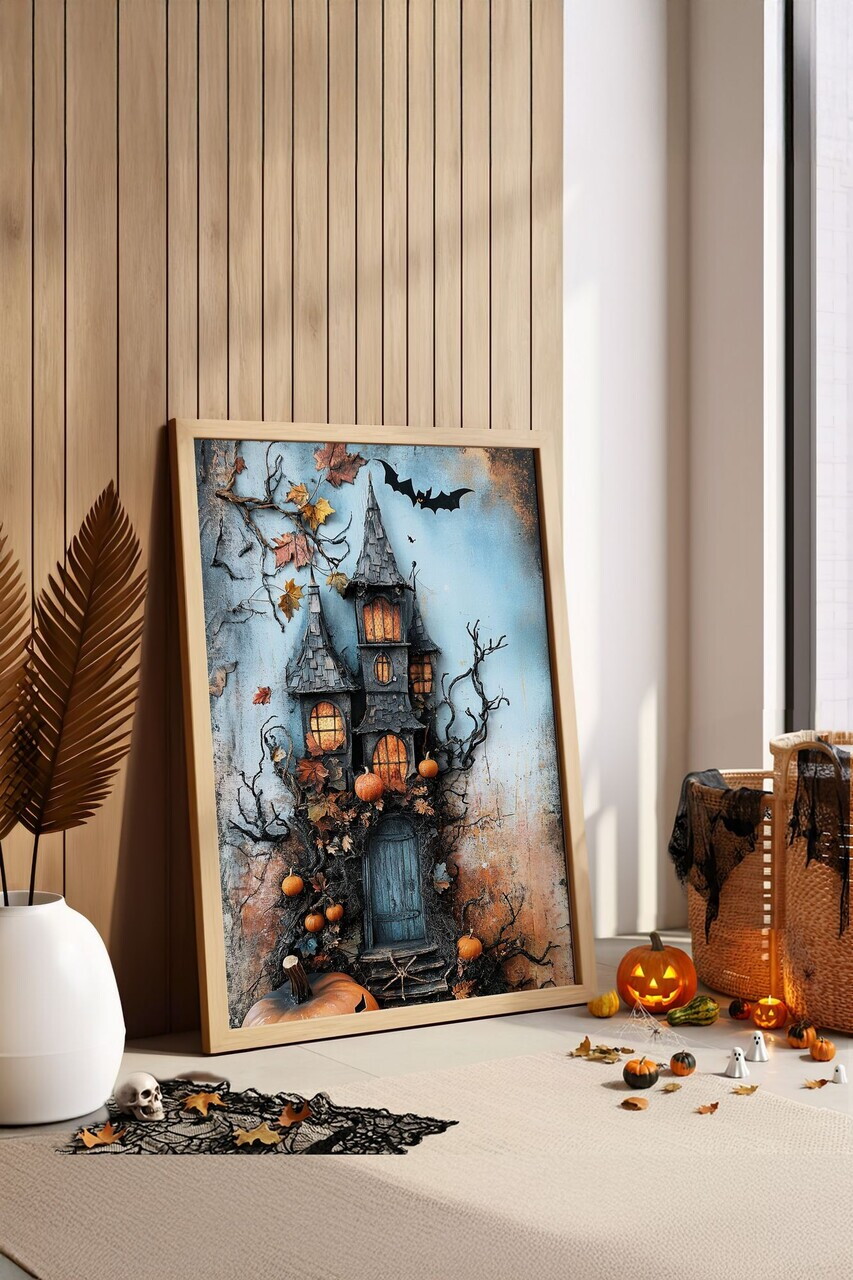 Tablou decorativ, Arthllwnmodel5-5070, MDF, Multicolor — imaginea 2