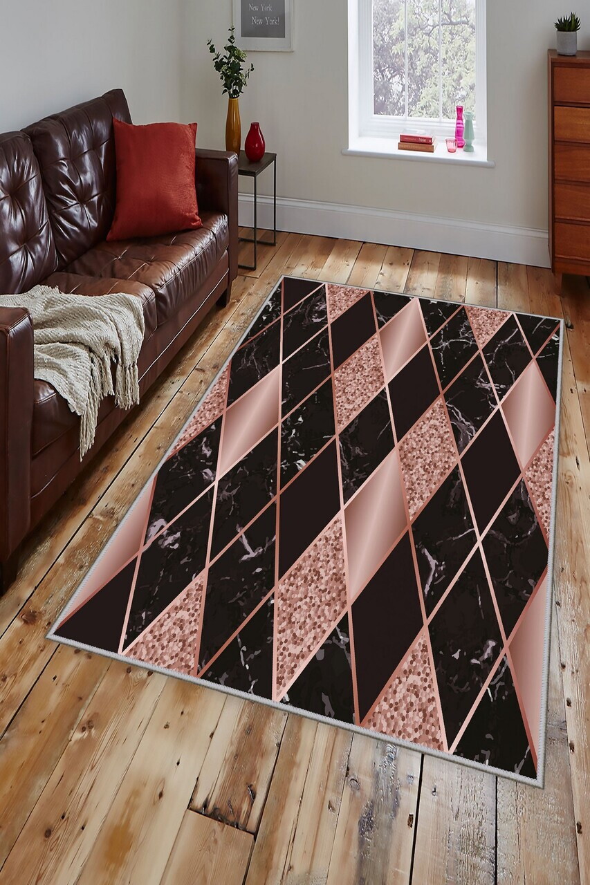 Covor Exfab310 100x300 cm Poliester Multicolor