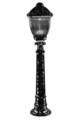 Lampadar de exterior, Avonni, 685AVN1365, Plastic ABS, Maro