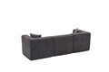 Canapea 3 locuri, Atelier del Sofa, 825BLC4318, Tesatura Chenille, Antracit
