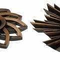 Set 3 oglinzi decorative Alianna, Versa, 25 cm / 35 cm, plastic
