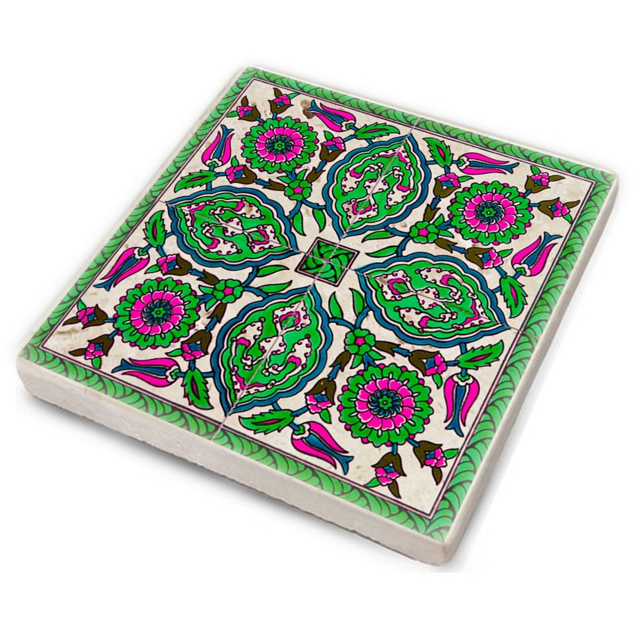 Set suporturi de pahare, Hermia, 366TYR1104, Multicolor - view 2