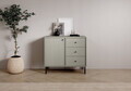 Comoda ADRK, Tili 1D 3S, 83.6x40.8x73.9 cm, PAL laminat, verde eucalipt