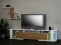 Comoda TV, Wooden Art, Game White Walnut, 180x29.6x36.8 cm