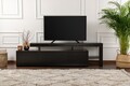 Comoda TV, Inarch, Beliz, Negru din lemn
