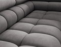 Coltar extensibil dreapta 5 locuri ELTAP, RT-04AU, Ferucce, 276x200x93 cm, lemn/poliester, gri