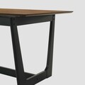 Masa extensibila Pahkel, Homla, 140-175x90x76 cm, lemn de cauciuc, maro