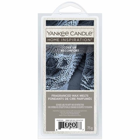 Set 6 bucati ceara parfumata, Cosy Up, Yankee Candle, ambra/flori fine/haine moi