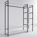 Dulap pentru haine, Lacivert, Trend Gardırop Sağ raflı L615, 180x180x40 cm, Alb
