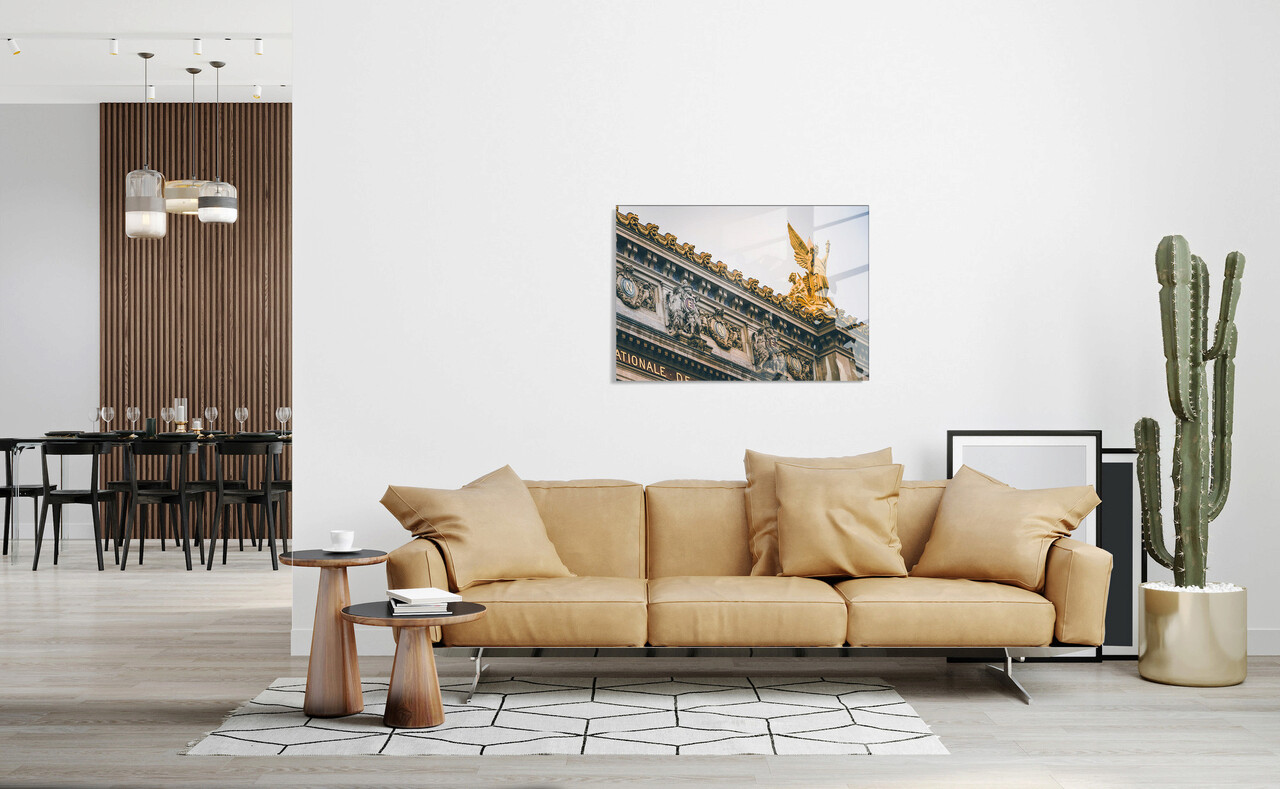 Tablou decorativ, 1140, Sticla temperata, 30 x 45 cm, Multicolor - 1 | YEO