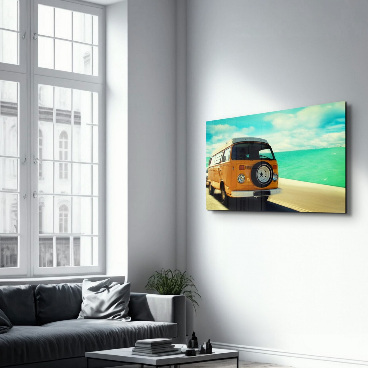 Tablou decorativ, OGLS-1132, Dimensiuni: 46 x 72 cm, Multicolor - view 4