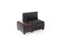 Fotoliu extensibil, Balcab Home, 825BLC4710, Lemn, Antracit