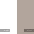 Comoda TV, Decortie, Ada, 188 x 42.6 x 40 cm, pal melaminat, alb/mocha