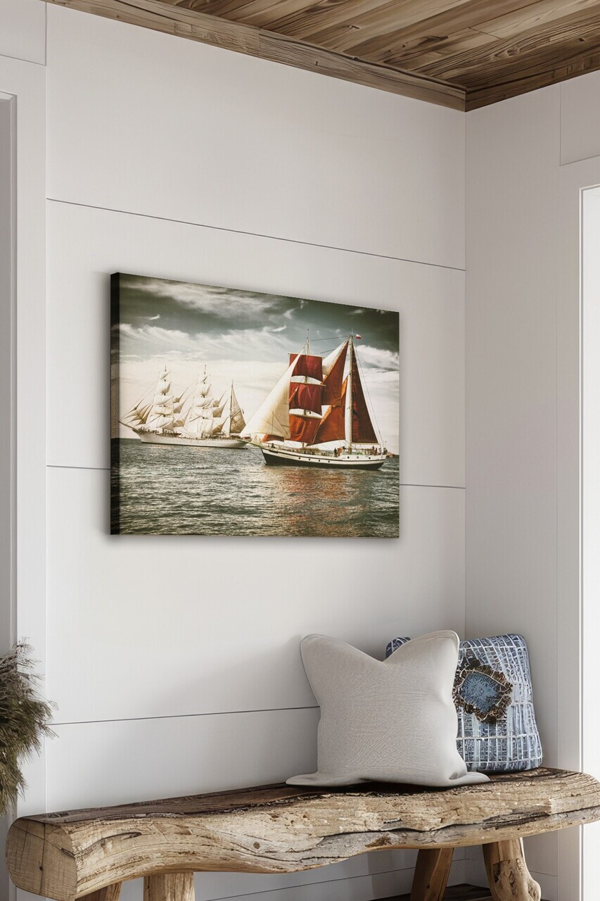 Tablou decorativ, Ersyfdc43, Canvas, 50 x 70 cm, Multicolor