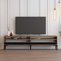 Comoda TV, Hommy Craft, Istanbul 2, 180x35x47 cm, PAL, Nuc / Antracit