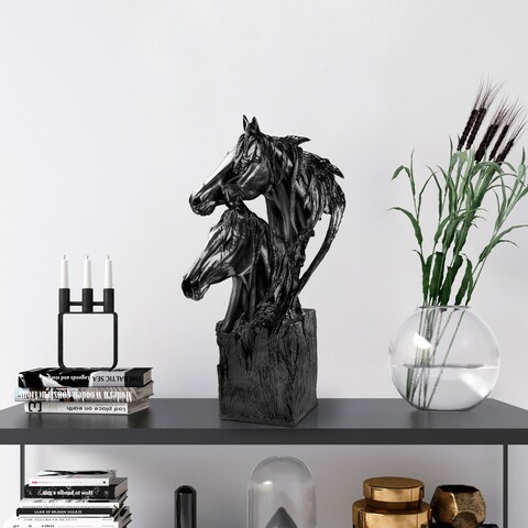 Decoratiune, Yak-043-C, Poliester, Negru