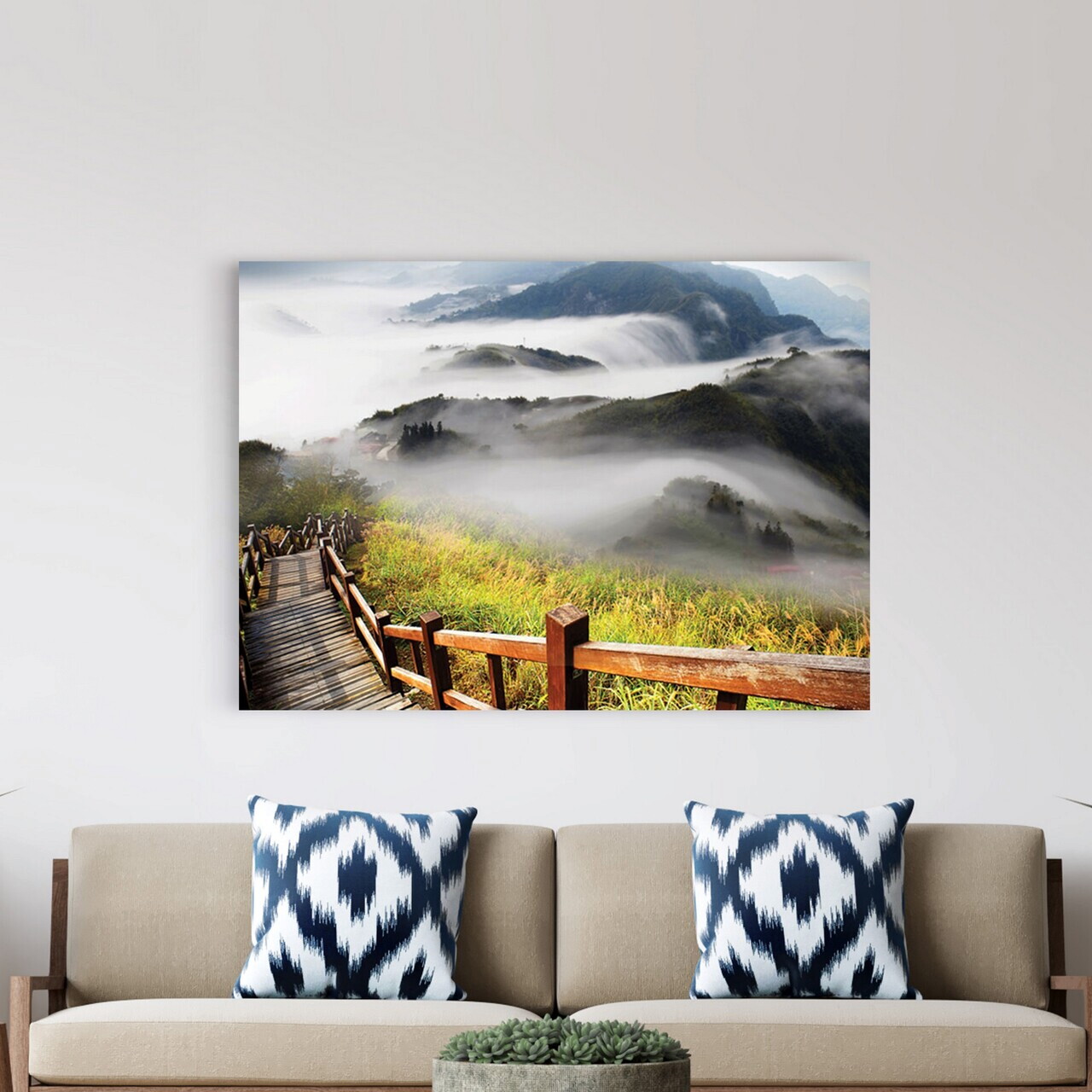 Tablou decorativ, NA-TUR-1029, Dimensiune: 60 x 90 cm, Multicolor — imaginea 3