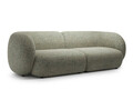 Canapea modulara 4 locuri, Kate, Micadoni, 243x99x76 cm, tesatura structurata, verde muschi melanj