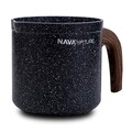 Ibric pentru lapte cu invelis stone antiaderent Nature, NAVA, Ø11 cm, aluminiu