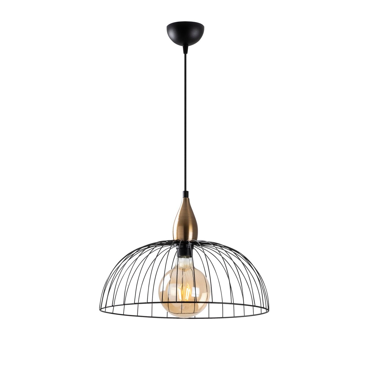 Lustra, Tatum, 584TTM1166, Metal, Negru - 1 | YEO
