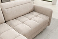 Coltar extensibil stanga 3 locuri ELTAP, LT-18RAQ, Barea, 208x160x100 cm, lemn/poliester, bej