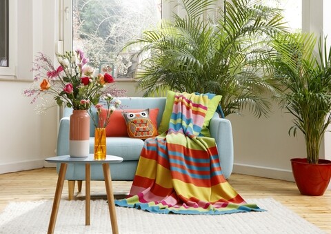 Patura, Biederlack, Bright Bouquet Color Blocking, 130 x 180 cm, 100% bumbac, multicolor