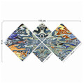 Set 4 tablouri decorative, 4MDF483427741, MDF, Imprimat UV, Multicolor