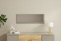 Oglinda decorativa, Siam, Lariya, 40x120x2.2 cm, MDF , Alb / Antracit