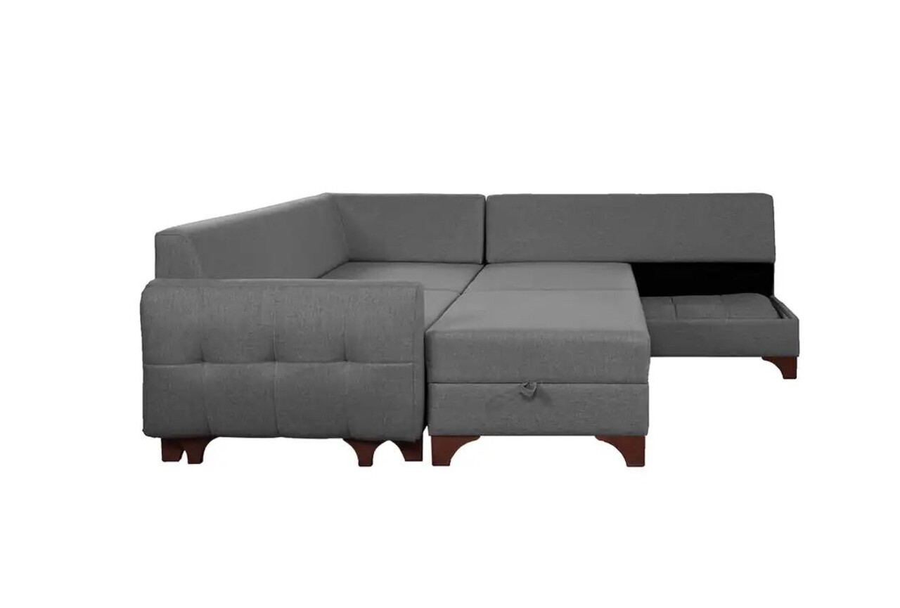 Coltar, Atelier del Sofa, 752EST1306, Lemn de carpen;PAL, Gri - view 6