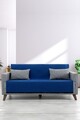 Cuvertura de pat, Lalin 160 - Blue, DC Home, 70% bumbac/30% poliester