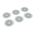 Set 6 suporturi pentru pahare Nord Star, Versa, Ø11 cm, sticla