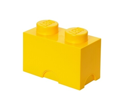 Cutie de depozitare LEGO, 2600 ml, polipropilena, galben
