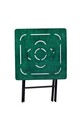 Set masa cu 2 scaune, Valovi, Bistro, mdf/metal, verde/negru