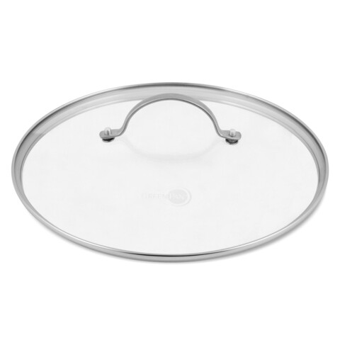 Capac, greenpan, universal, 26 cm Ø, sticla securizata/inox