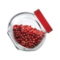 Set 3 borcane cu capac Bella, 200 ml, sticla