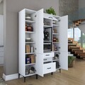 Dulap multifunctional, Rani, JE145, Alb