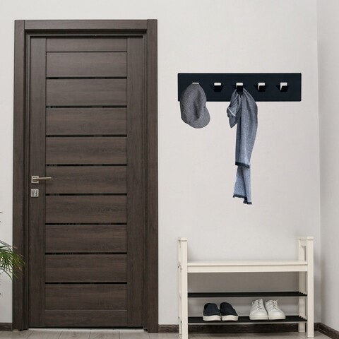 Cuier de perete, Dilara, Dimensiuni: 47,5 x 11 cm, Multicolor