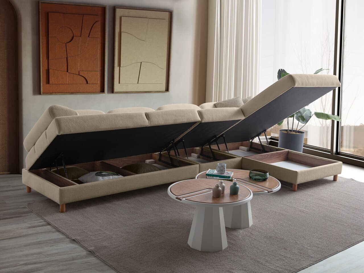 Coltar, Atelier del Sofa, 752EST1420, Cafea cu lapte — imaginea 4