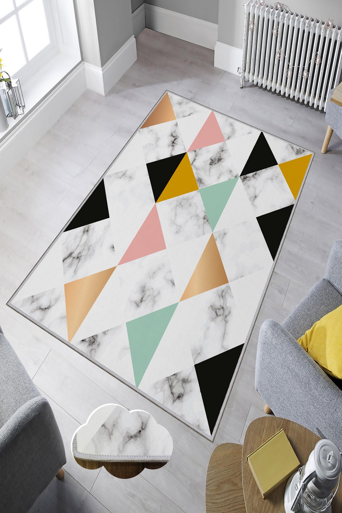 Covor, Hmnt128, 160x230 cm, Multicolor