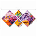 Set 4 tablouri decorative, 4MDF306782456, MDF, Imprimat UV, Multicolor