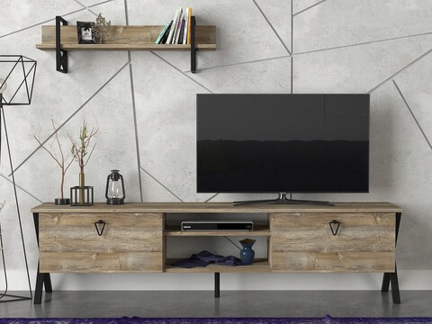 Comoda tv, tera home, zath, pal, nuc / negru