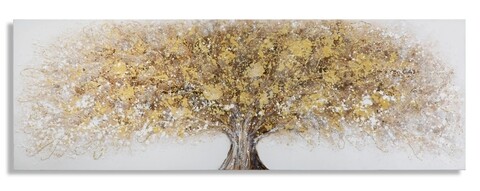 Tablou decorativ Super Tree -B, Mauro Ferretti, 180×60 cm, canvas pictat manual, multicolor -B