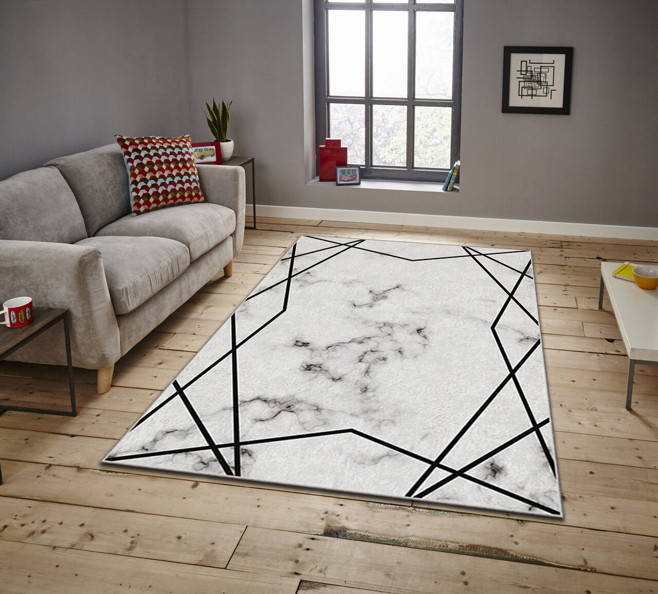 Covor ASR CRPT-145  100x180 cm Poliester Multicolor