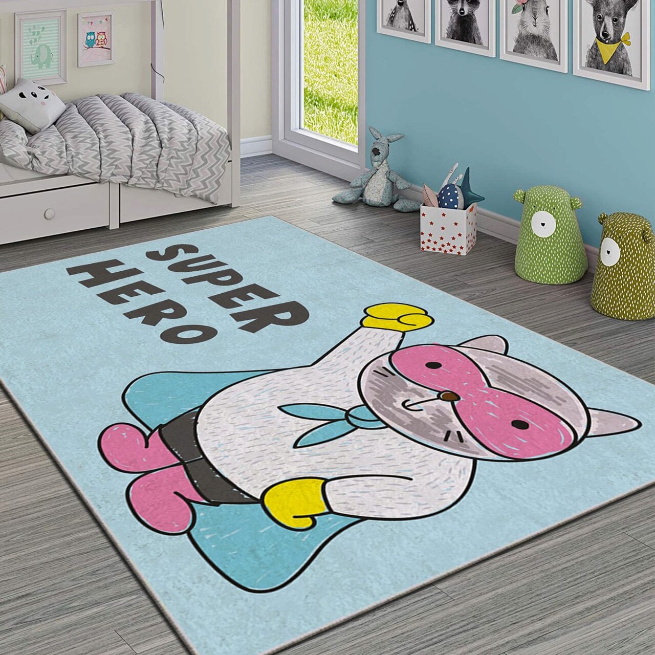 Covor HMI KDC-26 100x180 cm Poliester Multicolor