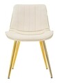 Set 2 scaune Paris, Mauro Ferretti, 51x59x79 cm, lemn de pin, crem